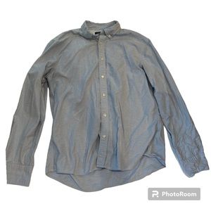 Charles Tyrwhitt light blue long sleeve button down shirt